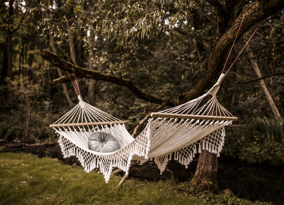 Boho Hängematte für die Hochzeit