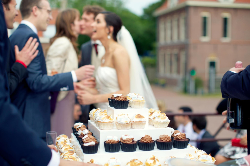 Bruidstaart van Amsterdam Cupcake Company impressie 4