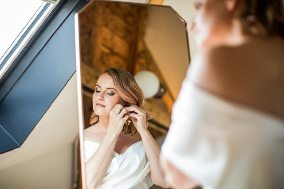 Bruidsmake-up laten doen bij Sandra Potters