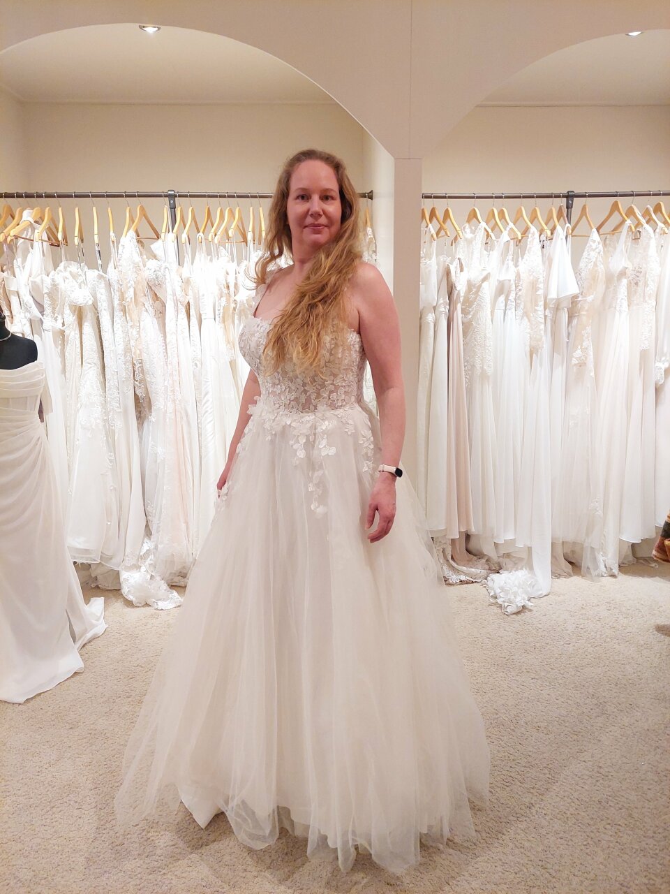 Trouwjurk van Bruidsboutique Mari Anna impressie