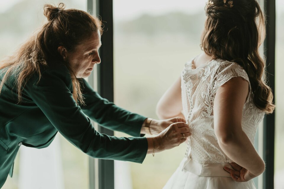 Trouwjurk van Bruidsstal Dalem impressie