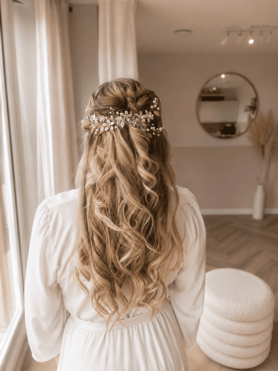 Bruidskapsel door The Bridal Hair Company impressie 2