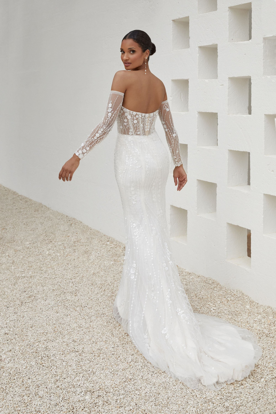 Rückenfreie Brautkleider