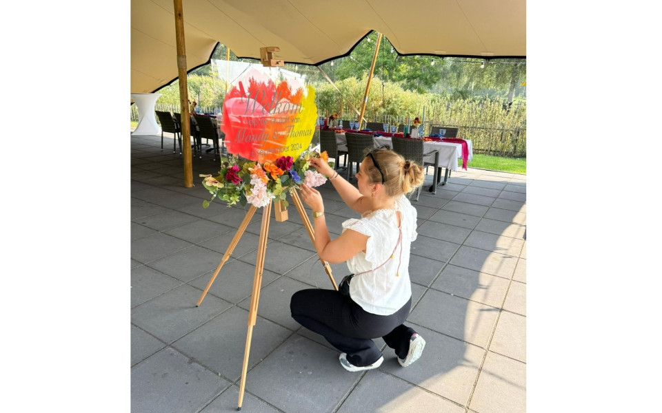 Decoratie van JoVi Wedding &amp; Events details