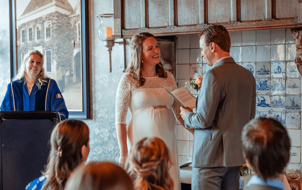 Trouwen met trouwambtenaar Briefje van liefde | Daphne Breedveld | Babs