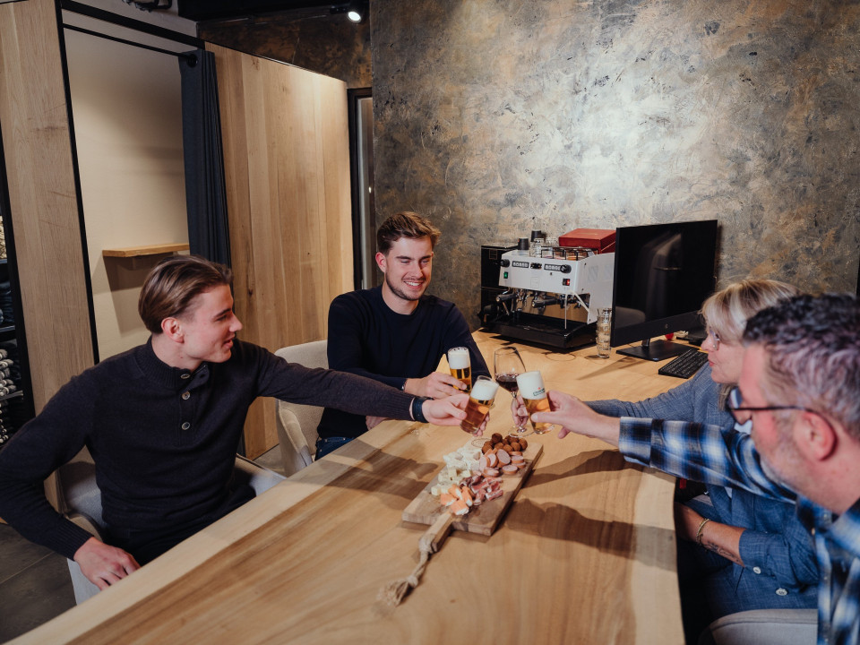 Trouwpak van Flair suits details