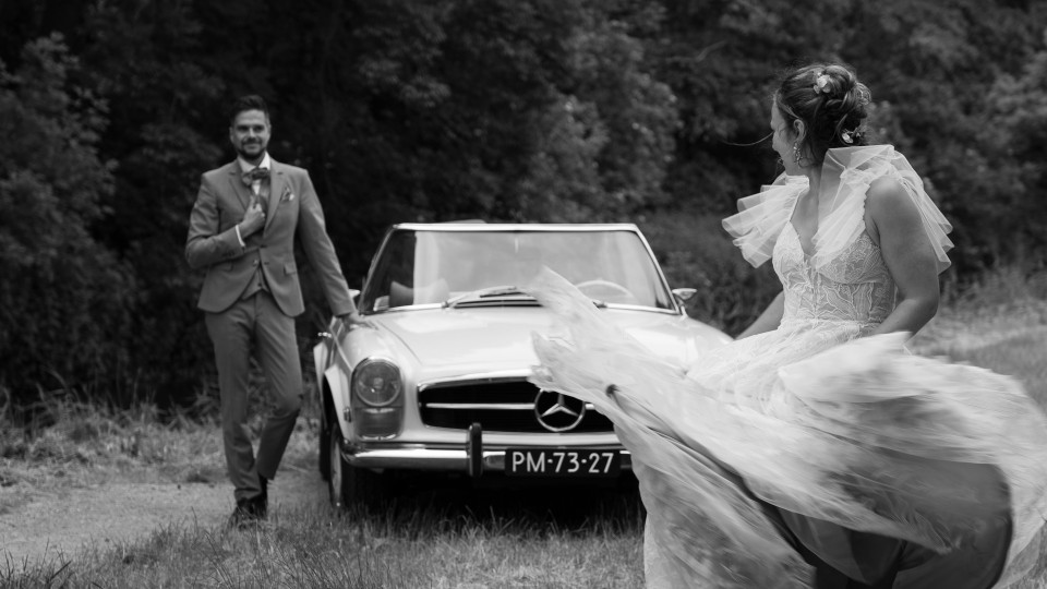 Videograaf Trouwfoto &amp; video Cinema impressie 