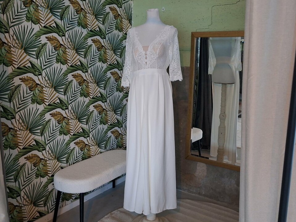 Trouwjurk van Bruidsstal Dalem impressie 2
