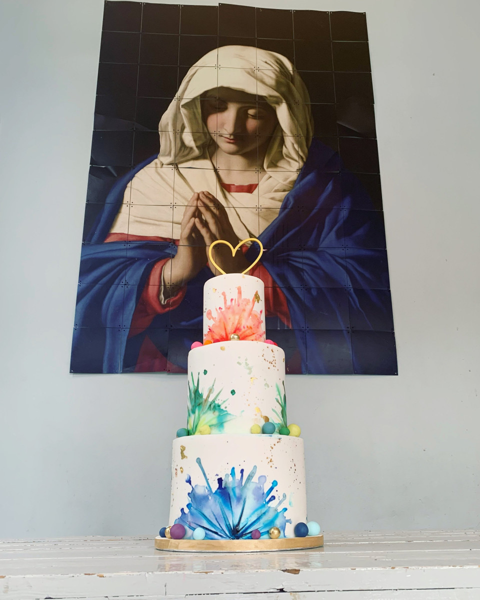Bruidstaart van Zoete Kunst impressie 3