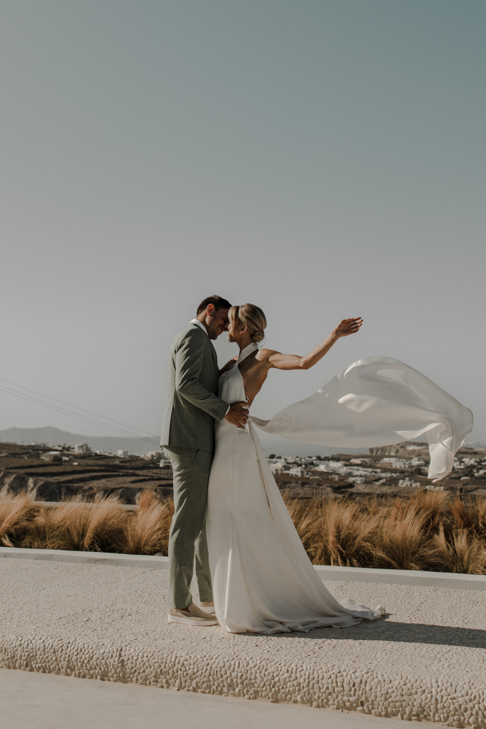 santorini elopement fotograaf