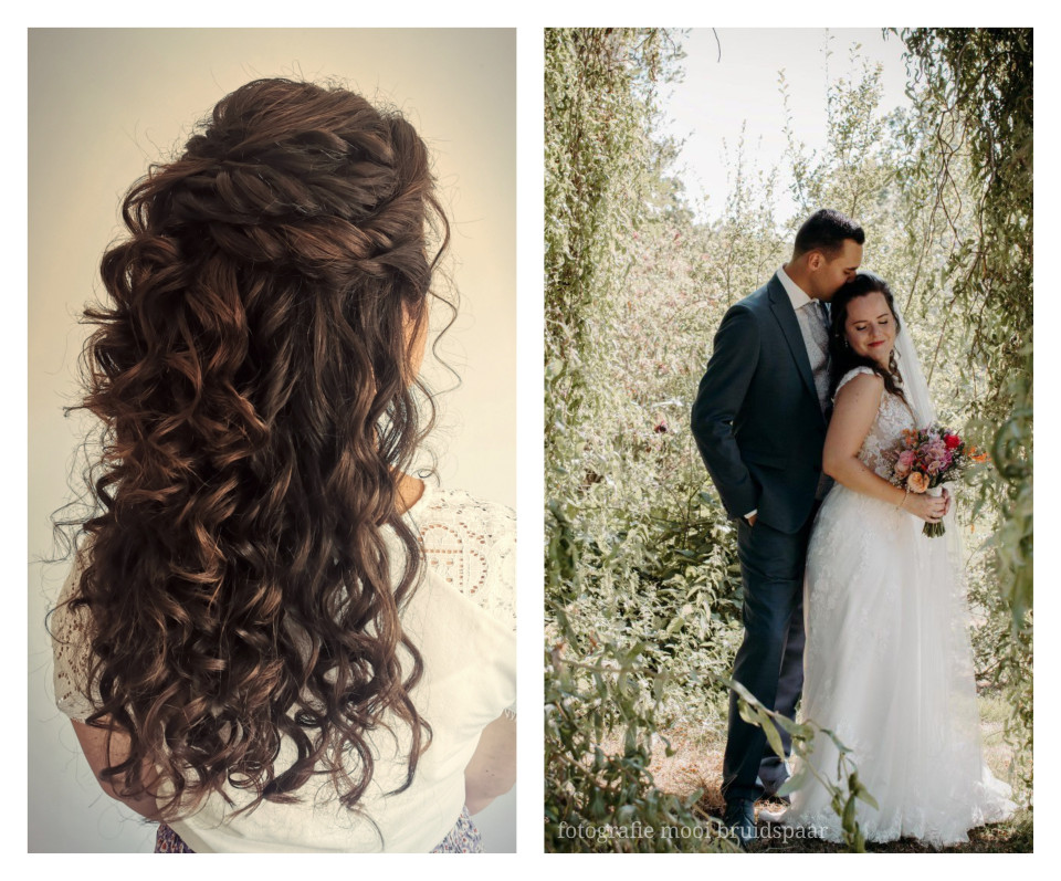 Bruidskapsel door Bellebella by Saskia impressie 2