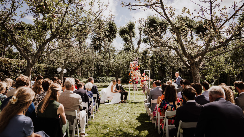 Trouwen bij Orangerie Elswout