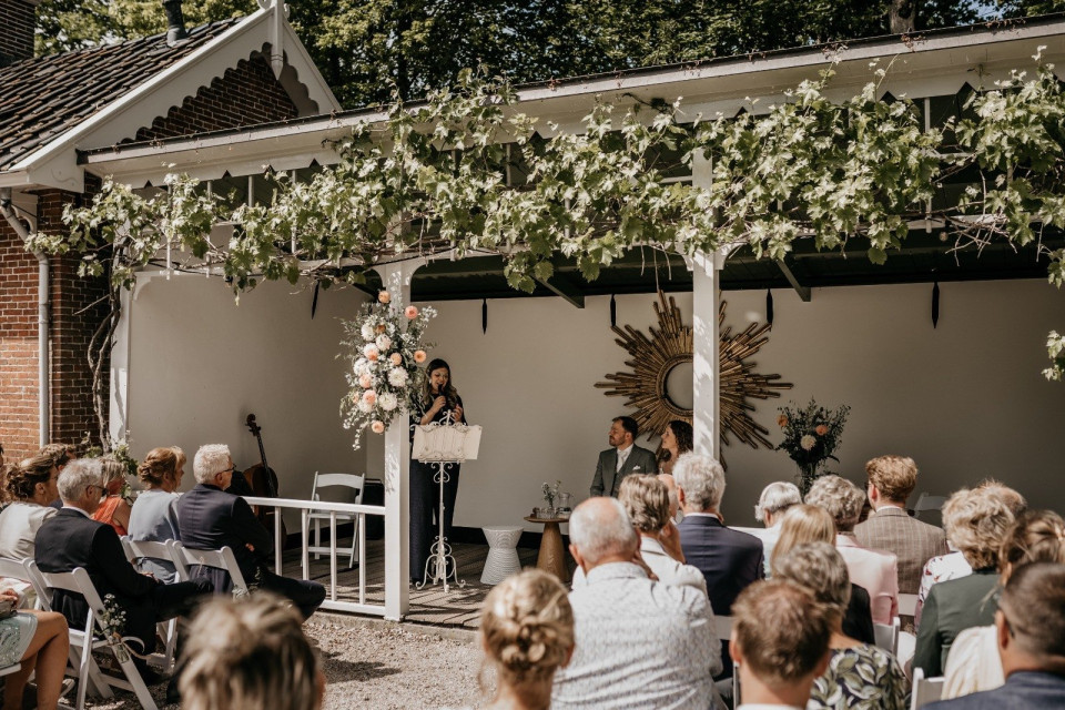 Trouwambtenaar Babs van het Noorden impressie 