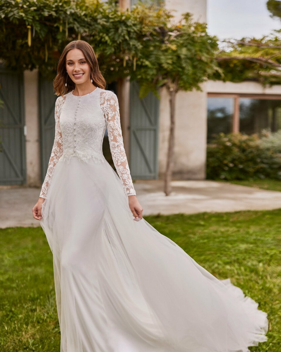 Trouwjurk van Bruidshuis Orchidee impressie 4