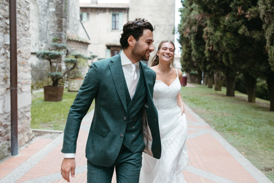 Trouwpak van Misura Sartoria details