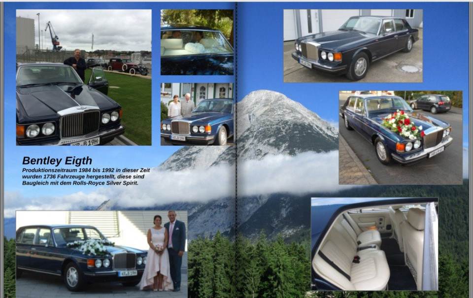 Trouwauto van Classic Wedding Cars  Brautwagenvermietung Krefeld impressie 3