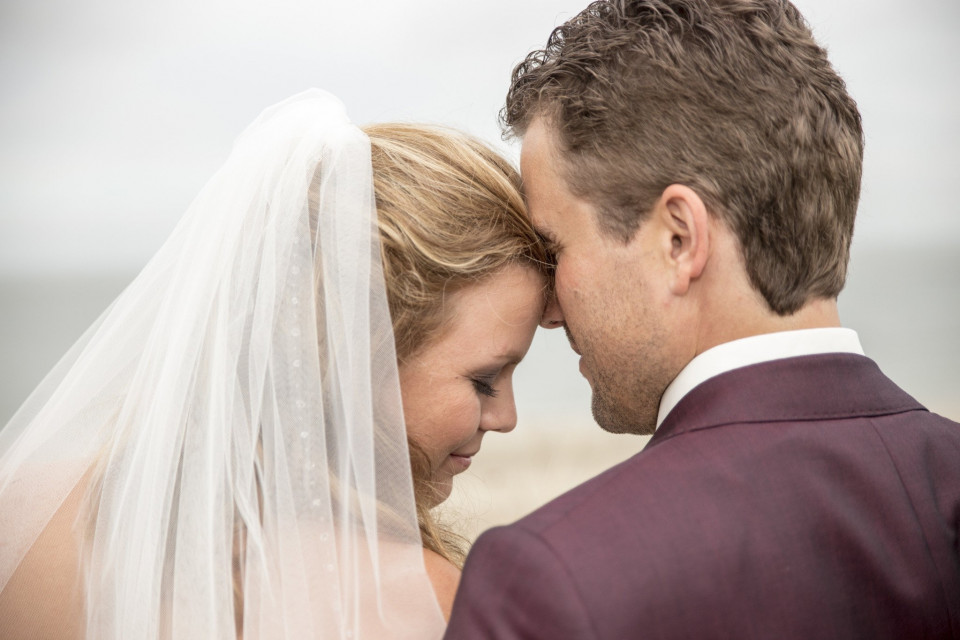 trouwfotografie op het strand