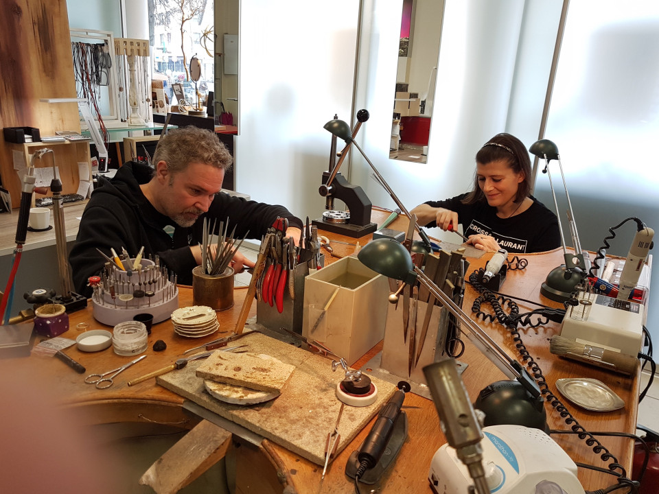 Trouwringen van Schmuckwerkstatt Trolese & Langen GbR details