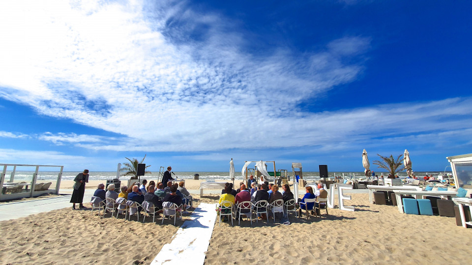 Trouwlocatie Beachclub Titus overzicht