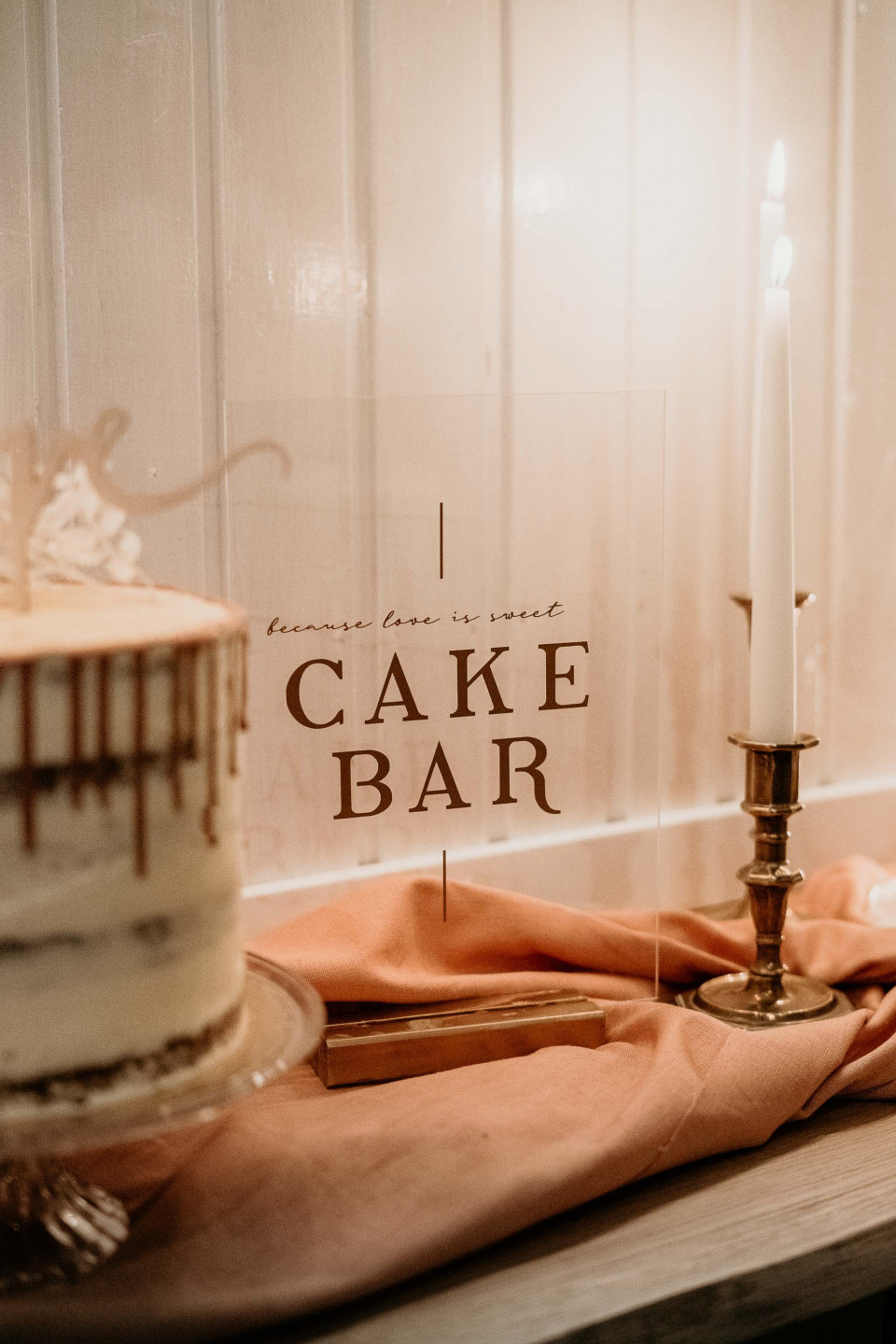 Rustikale Hochzeitstorte