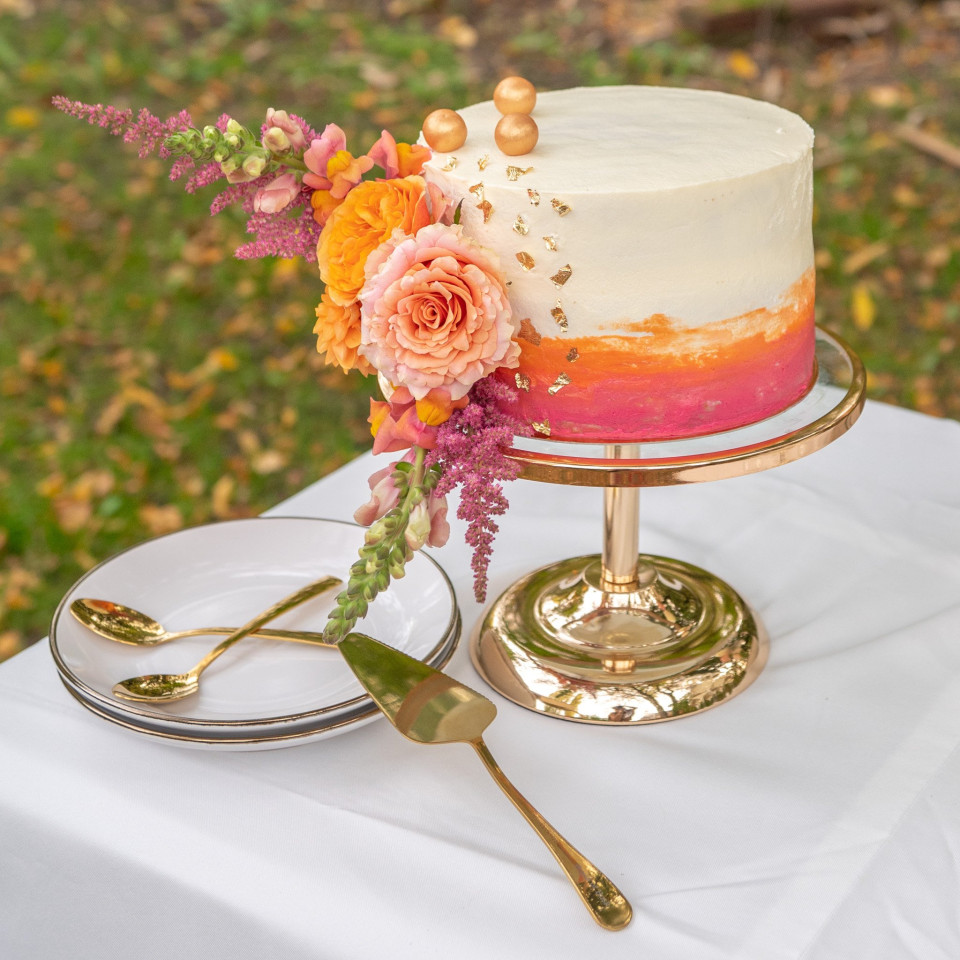 Bruidstaart van Caroliens Cake Creations impressie 