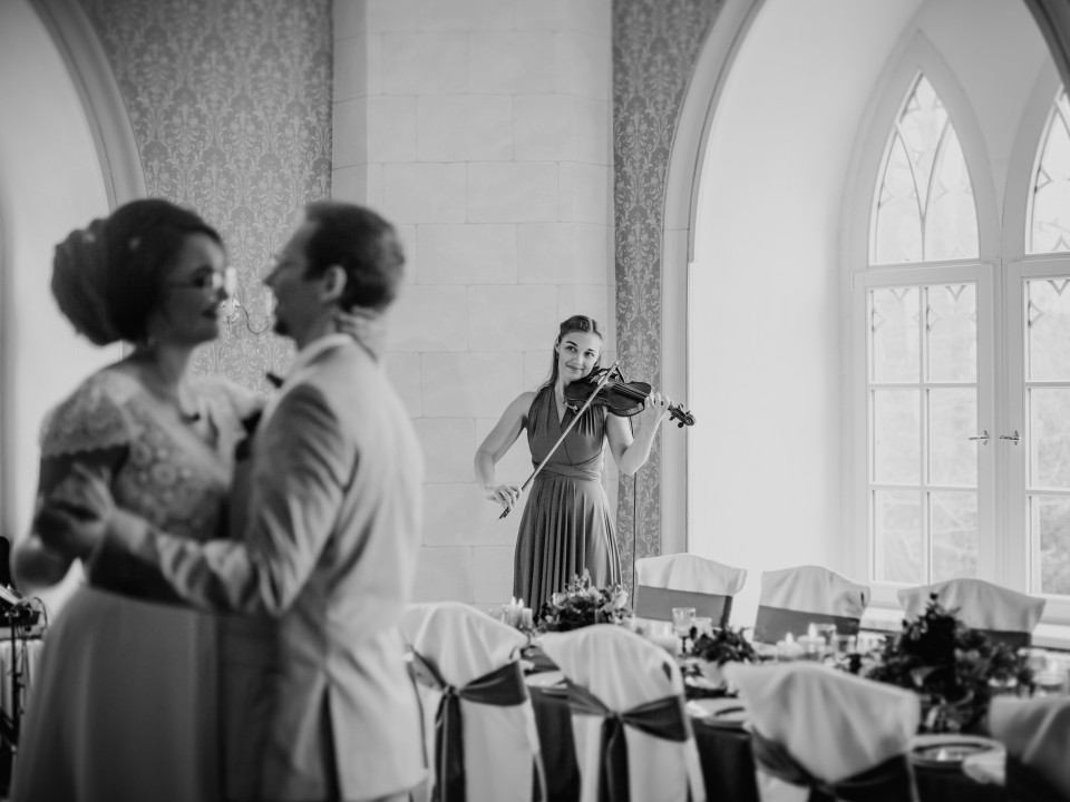 Violinistin Astrid Haferland
