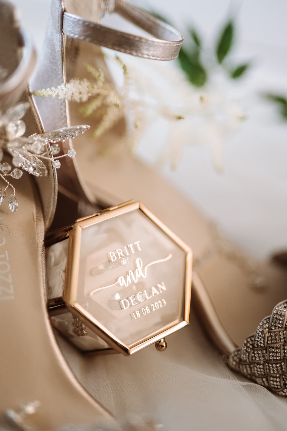 Ringendoosje met namen