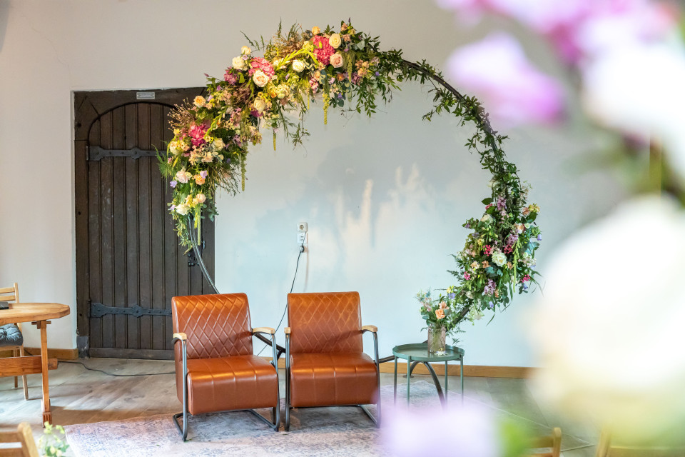 Bruidsboeket van Witveld Bloembinders overzicht