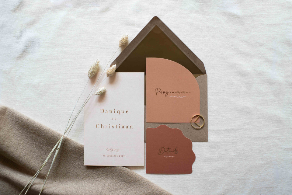 Trouwkaarten van Studio Dijs impressie 3