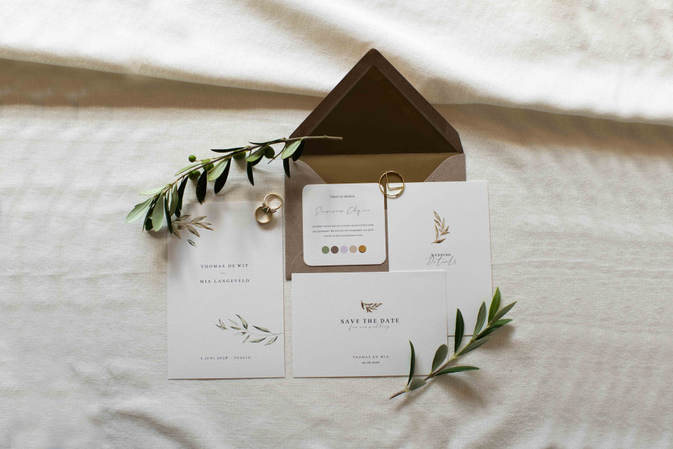 Trouwkaarten bestellen bij Studio Dijs