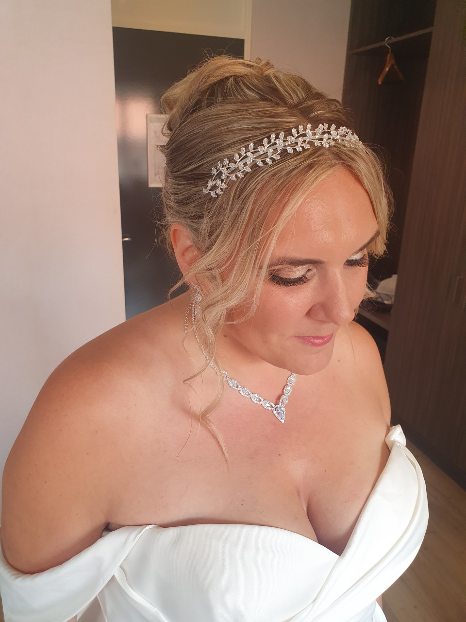 Bruidsmake-up door INDAH VISAGIE impressie 