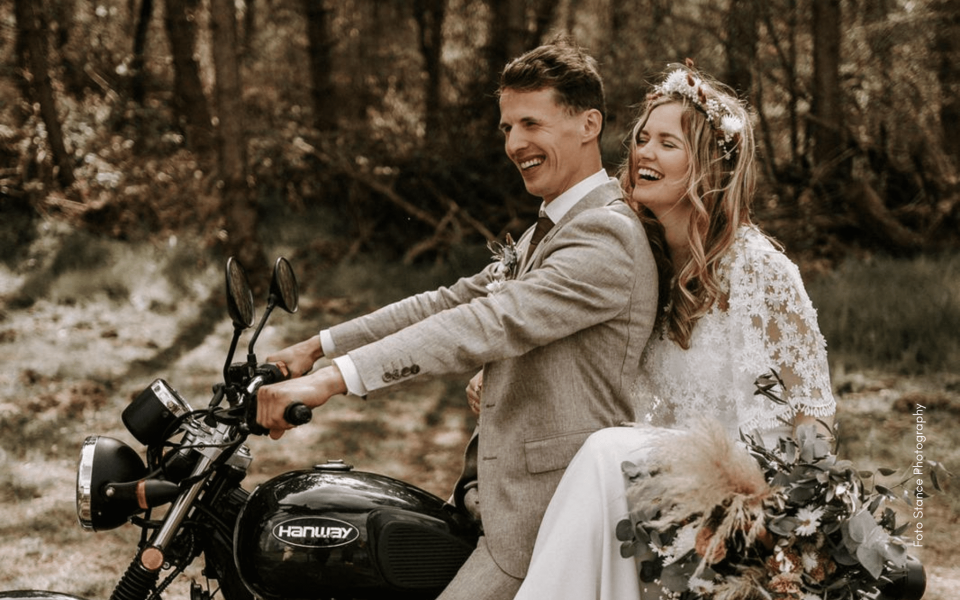 Trouwjurk van Elements bridal by Marian overzicht