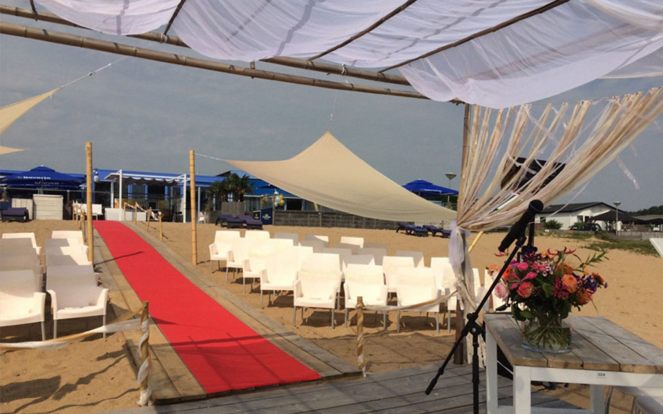 Trouwlocatie Beachclub Klein Scheveningen overzicht