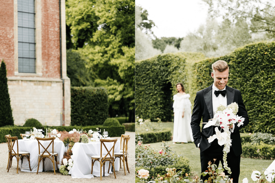 Bruidsboeket van Loose Florals impressie 