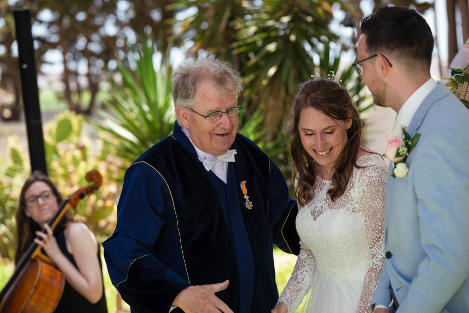 Trouwen met trouwambtenaar Trouwambtenaar Pim van der Tas