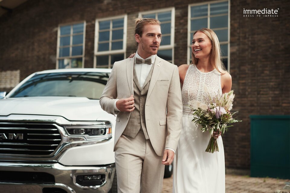 Trouwpak van Spaander Mannenmode impressie