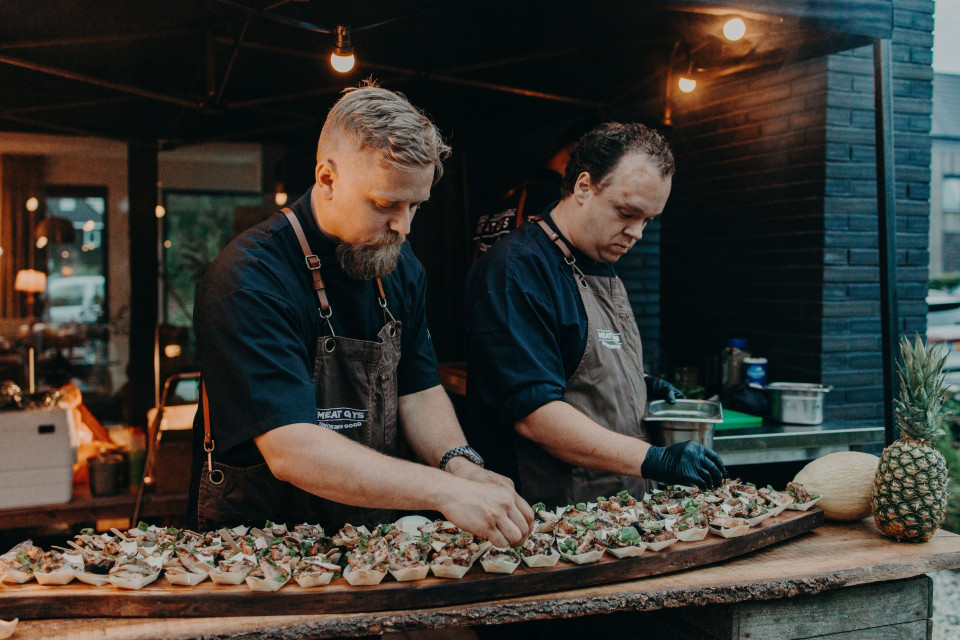 Catering regelen bij Meat Gys
