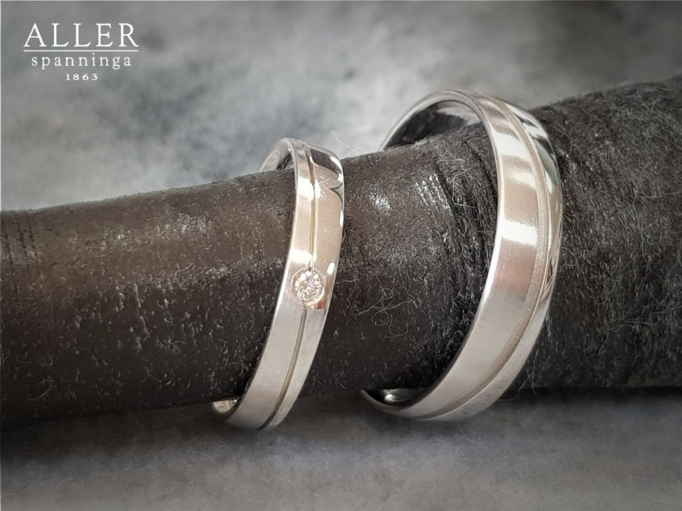 Trouwringen van Juwelier Wissink details