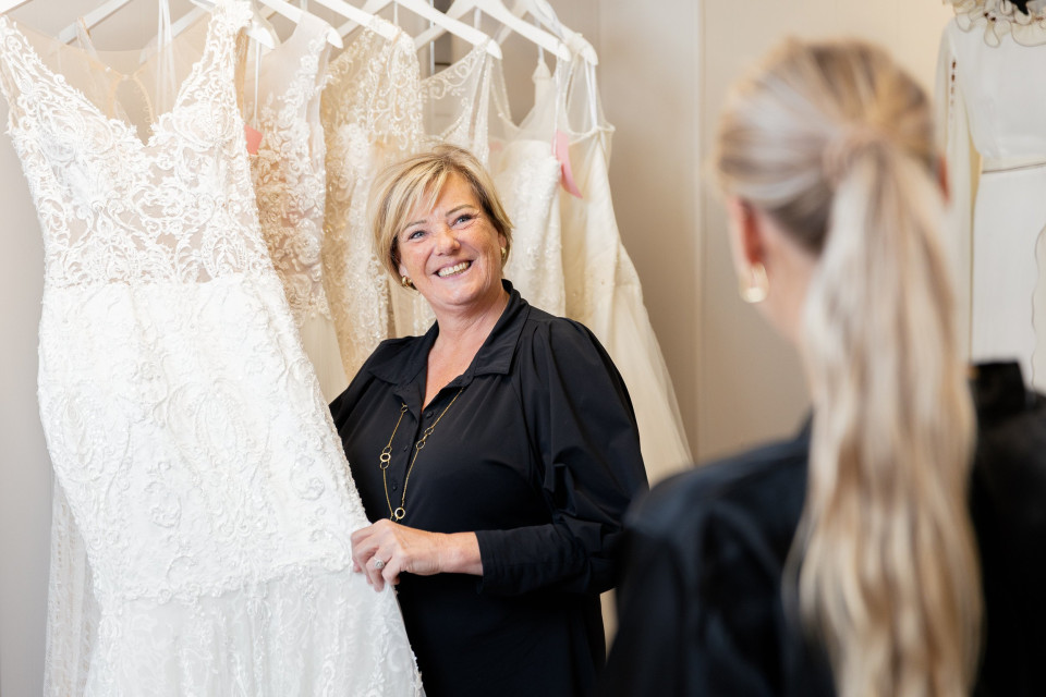 Trouwjurk van Fem By Manon impressie 3