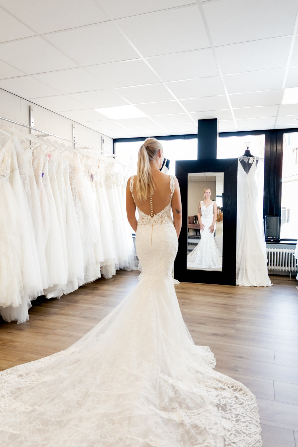 Trouwjurk van Fem By Manon impressie 2