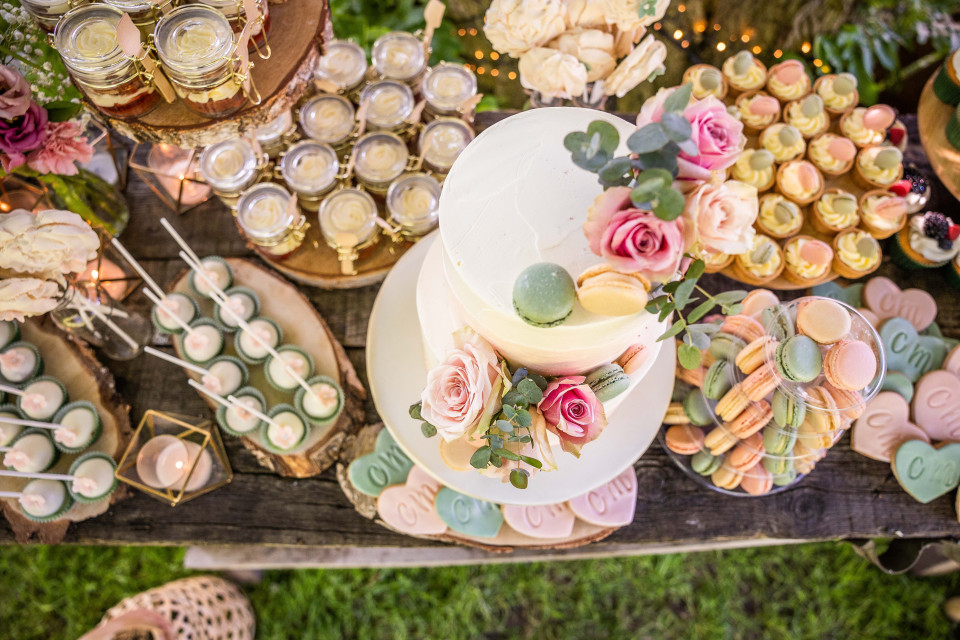 Bruidstaart van Cake Queen overzicht