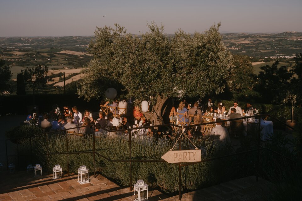 Italiaanse romance in de Marche