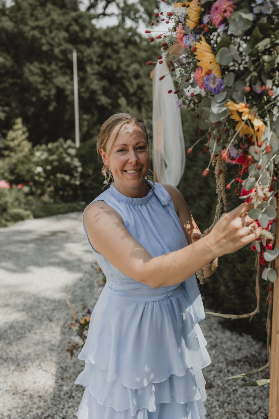 Bruidsboeket van Janita Boers Bloemstyling impressie