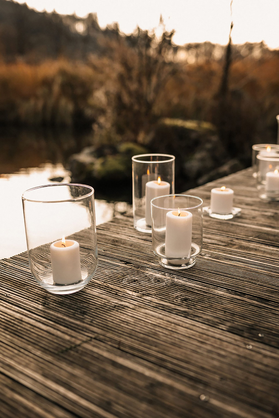 Winterliche Dekoration für Draußen