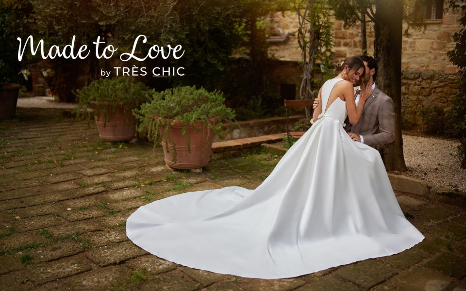 Trouwjurk van Très Chic Bridal Wear - BRANDSTORE impressie 