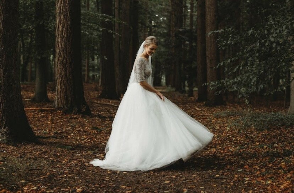 Bruidskapsel door INEZ hair and make-up impressie 