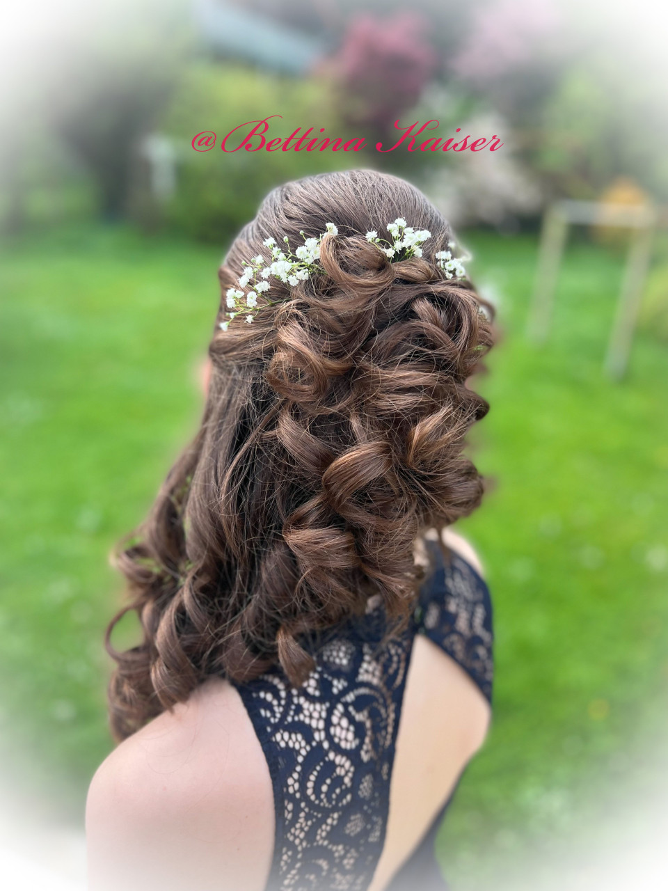Bruidskapsel laten maken bij Bettina Kaiser mobile Friseurin