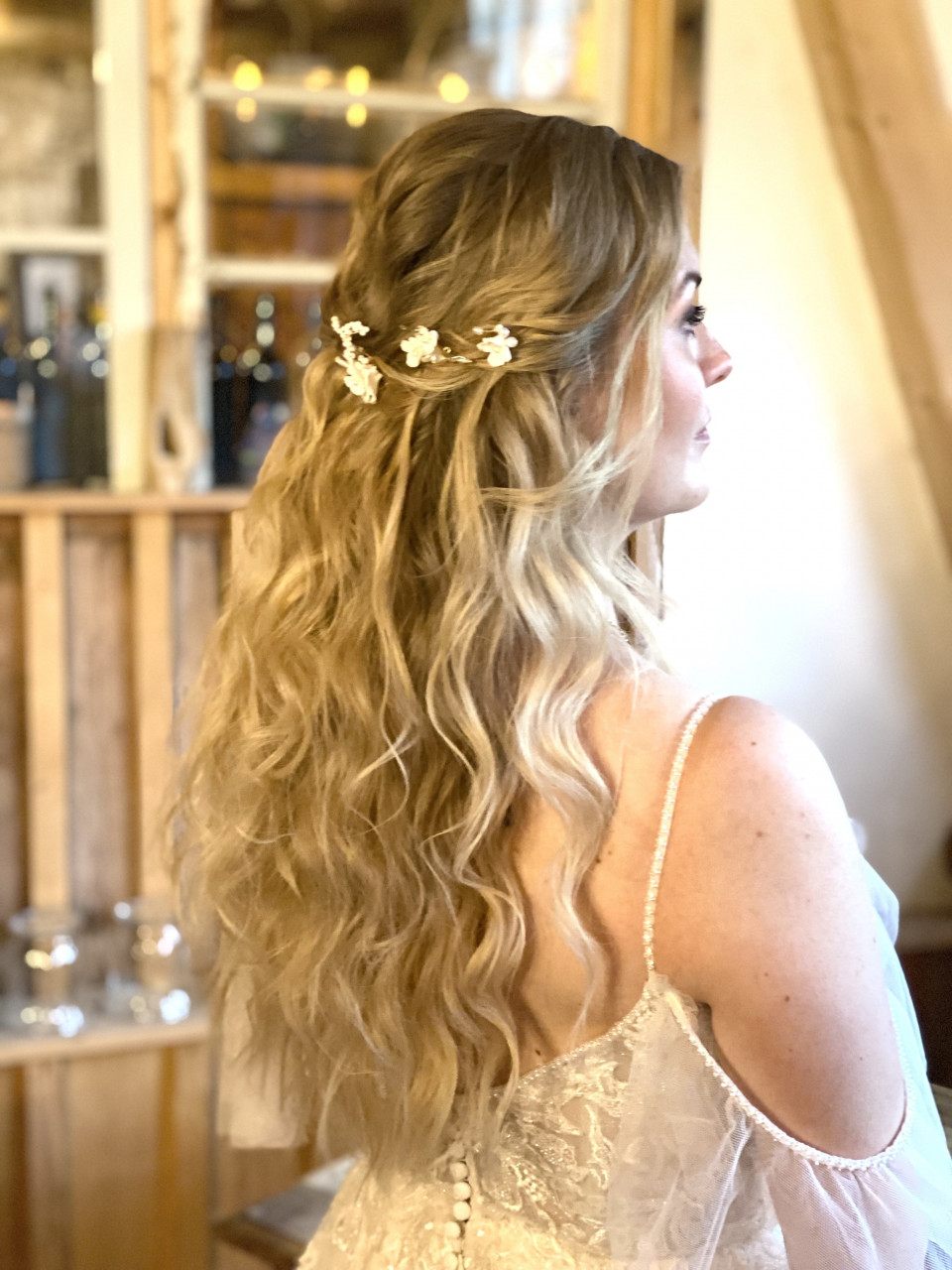 Bruidskapsel door Bianca Vogelmann Brautstyling impressie 2