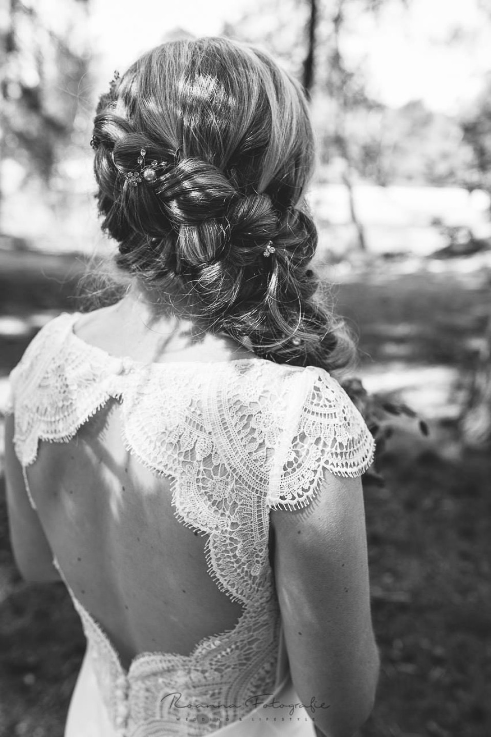 Bruidskapsel door INEZ hair and make-up impressie 3