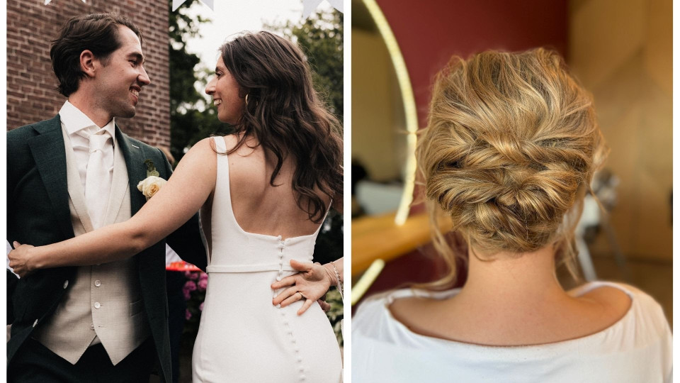 Bruidskapsel door Judith Dorman Hair and Make-up details